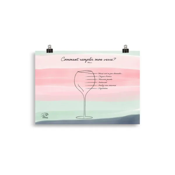 Poster Comment remplir mon verre – Image 2