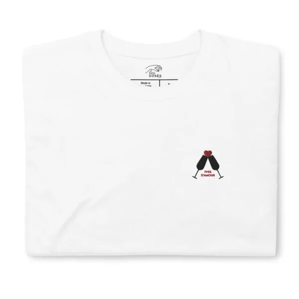 T-shirt Unisexe Ivre d'amour – Image 6
