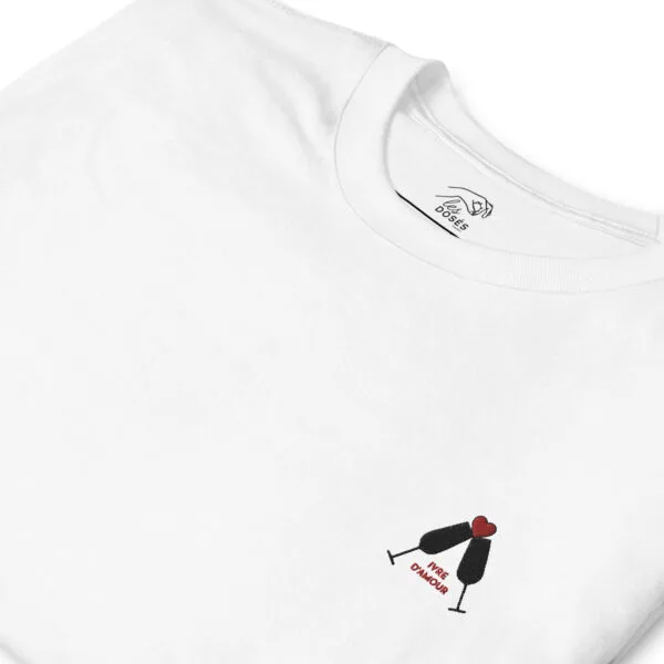 T-shirt Unisexe Ivre d'amour – Image 7