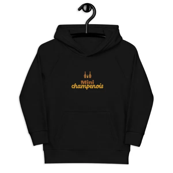 Sweat à capuche enfant Mini champenois – Image 2