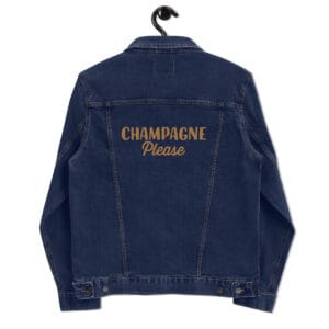 Veste denim Champagne please