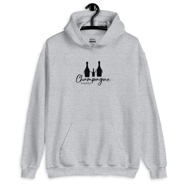 Sweat Champagne Family 2 parents + 1 enfant