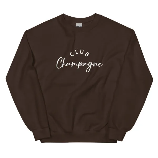 Sweat Club Champagne à Col Rond – Image 3