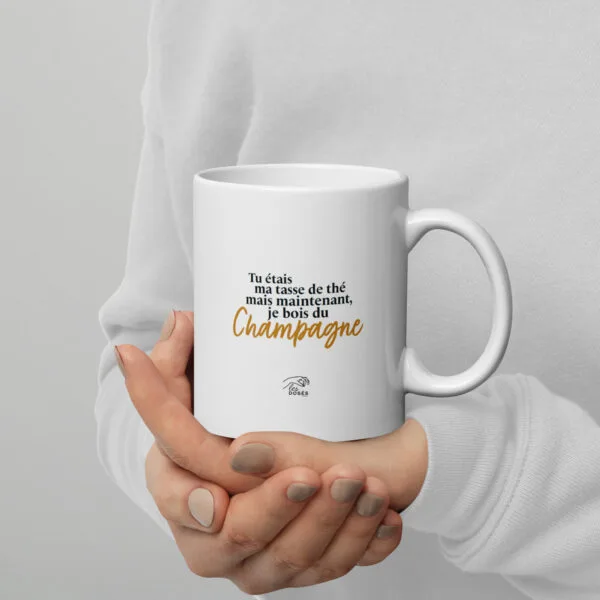 Mug Champagne et Thé – Image 4
